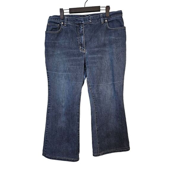 Land's End capri jeans. Size 14. - Picture 1 of 3